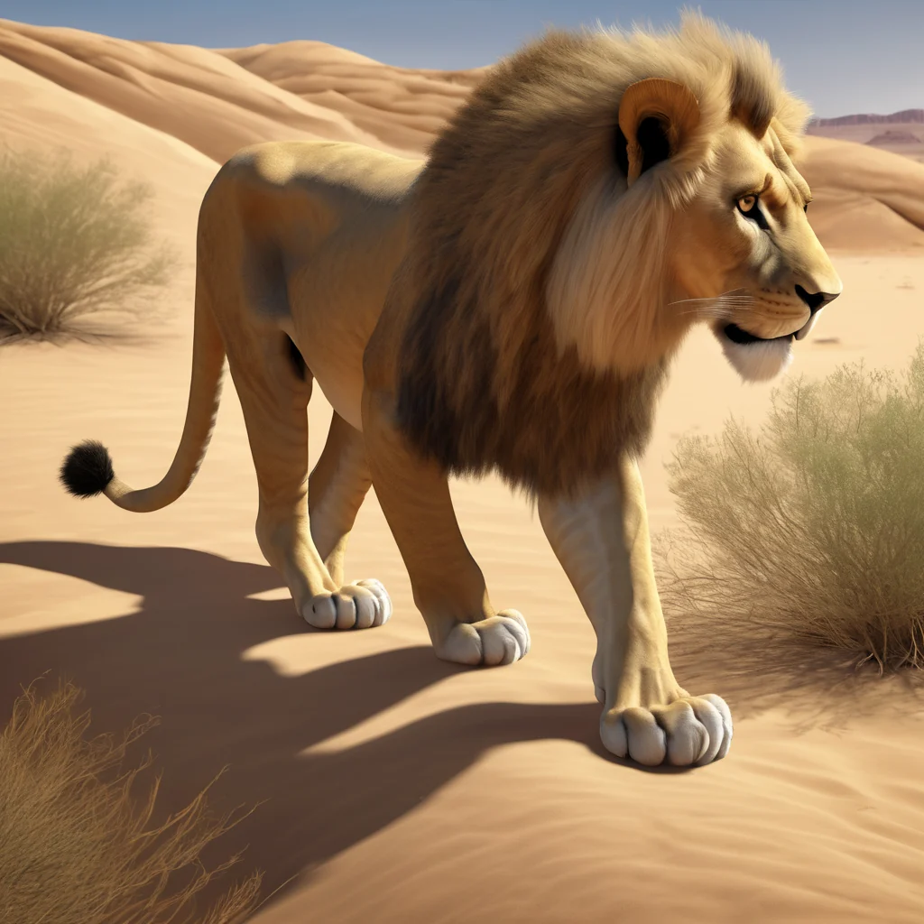 Lion, Sanctum concept art